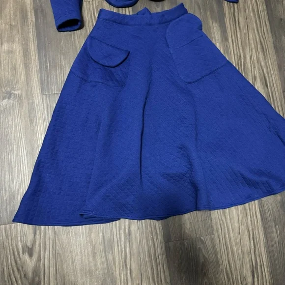 bettie page blue dress Petal & Pup Women's Bettie Midi Dress main image 1